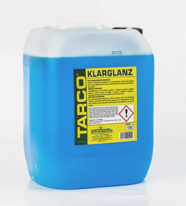 TARCO ® KLARGLANZ – 10l -Profesionalna sredstva za čišćenje - Tarco - Austrochem - Tarman Chemie